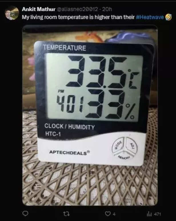 'That's AC temperature in