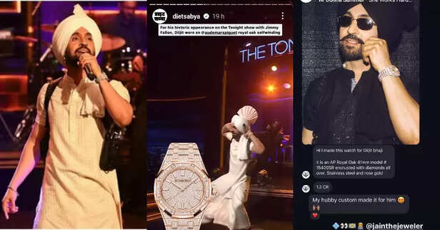 Diljit Dosanjh's watch