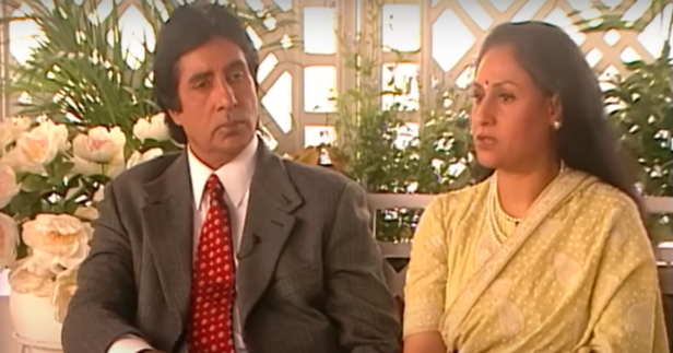 Jaya and Amitabh Bachchan