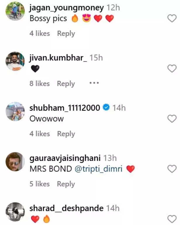 Credit: IG/ Triptii Dimri