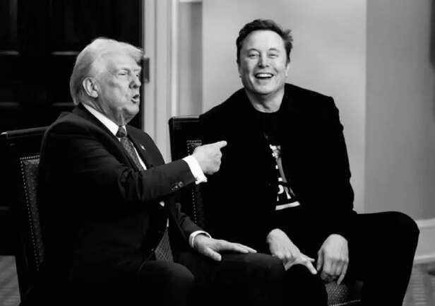 Elon Musk and Donald Trum