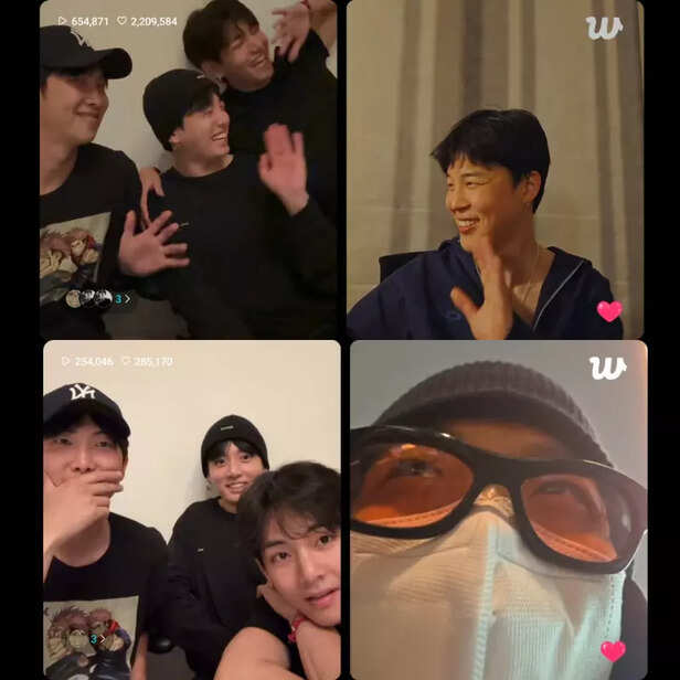 BTS chaos migrates to Wev