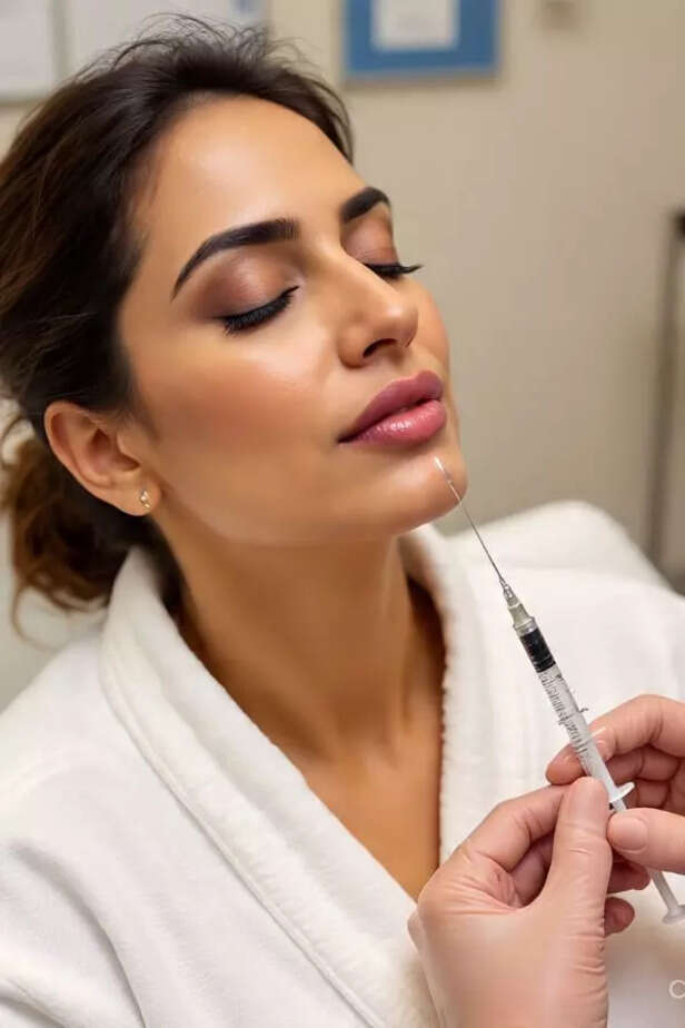 Urfi Javed dissolves lip