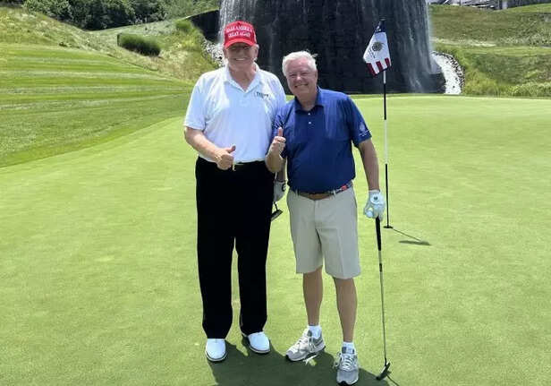 Donald Trump (Left) and L