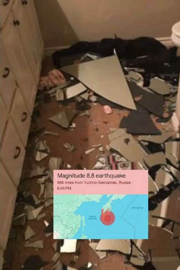 Russia rocked by 8.8 eart
