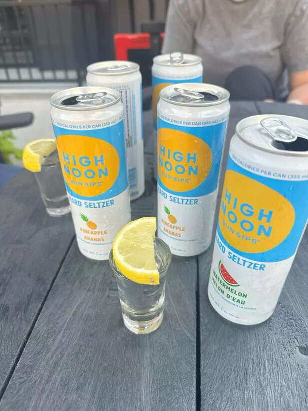 High Noon vodka seltzers