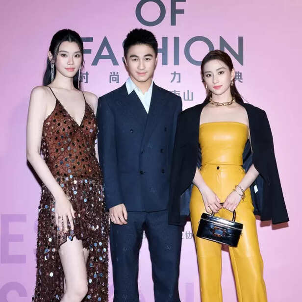 Mario Ho with his wife (L